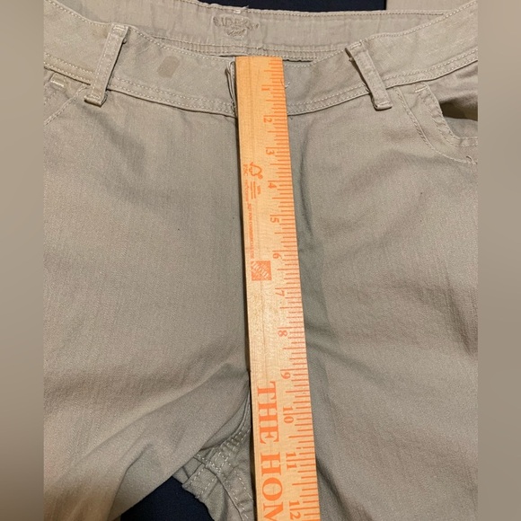 Lee Ryder Khaki Jean Pants Bootcut Size 18W L - Picture 9 of 11